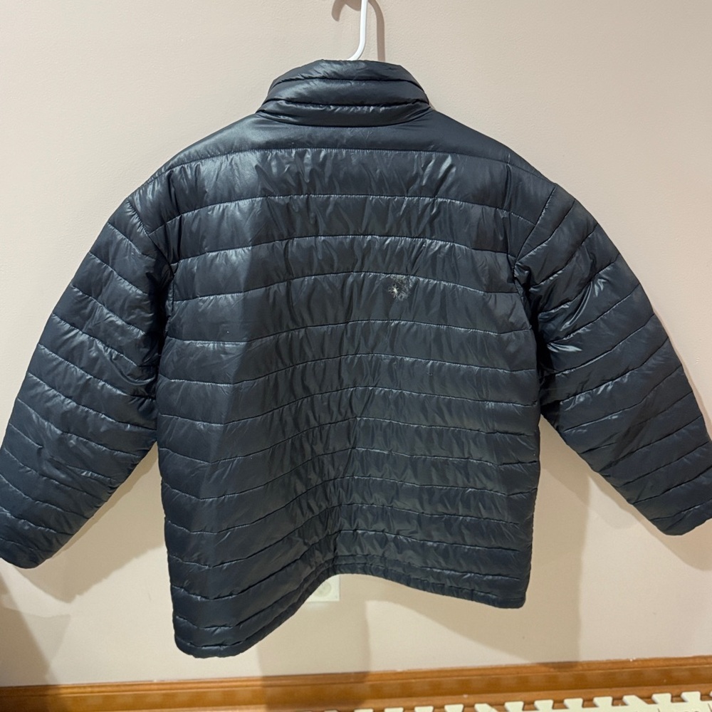 Columbia Men’s Sz XL Gray Omniheat Puffer Jacket Lightweight Insulated - Picture 2 of 3